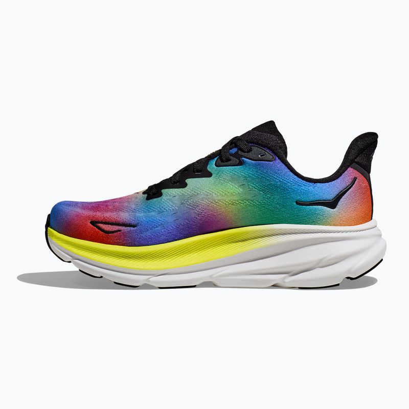 Moteriški bėgimo bateliai HOKA Clifton 9 black/multi 9