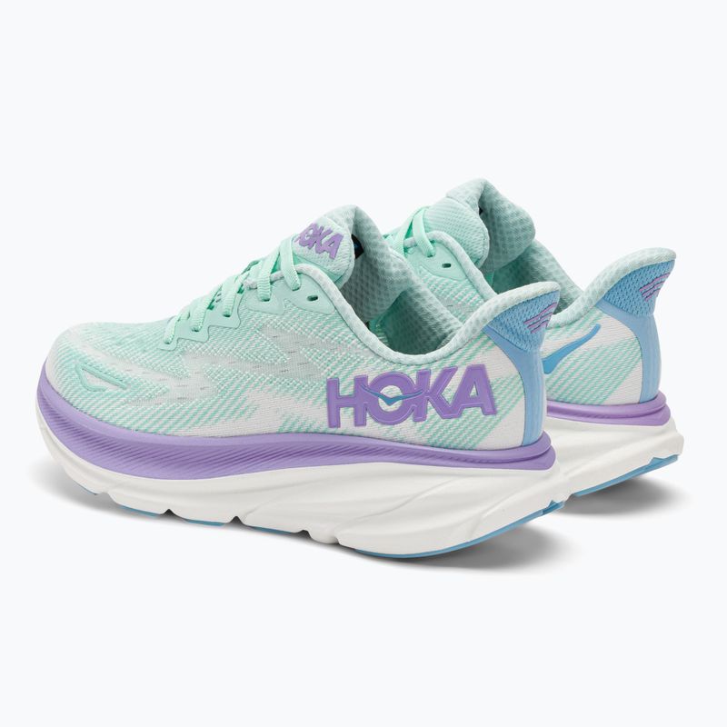 Moteriški bėgimo bateliai HOKA Clifton 9 sunlit ocean/lilac mist 3