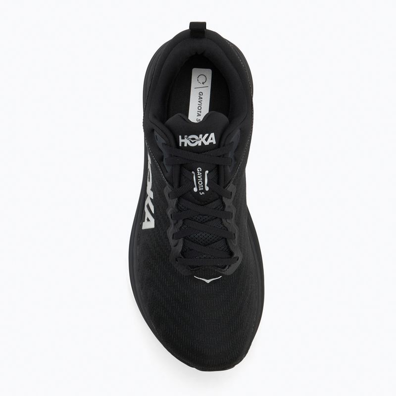 Vyriški bėgimo batai HOKA Gaviota 5 black/white 5