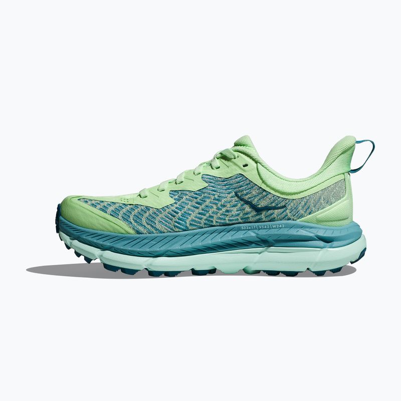 Moteriški bėgimo bateliai HOKA Mafate Speed 4 lime glow/ocean mist 13