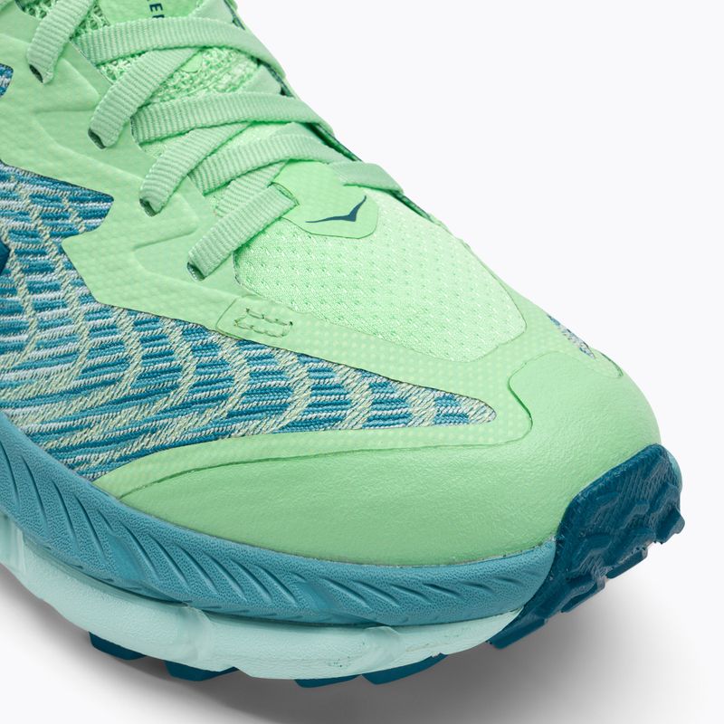 Moteriški bėgimo bateliai HOKA Mafate Speed 4 lime glow/ocean mist 7