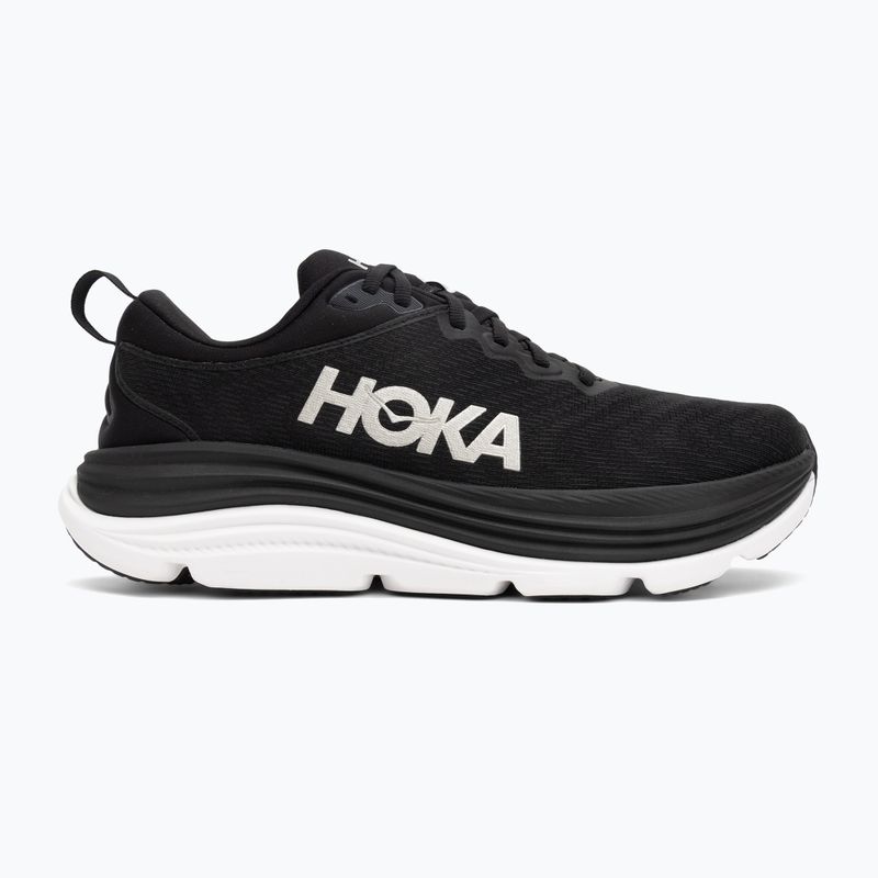 Vyriški bėgimo bateliai HOKA Gaviota 5 Wide black/white 2