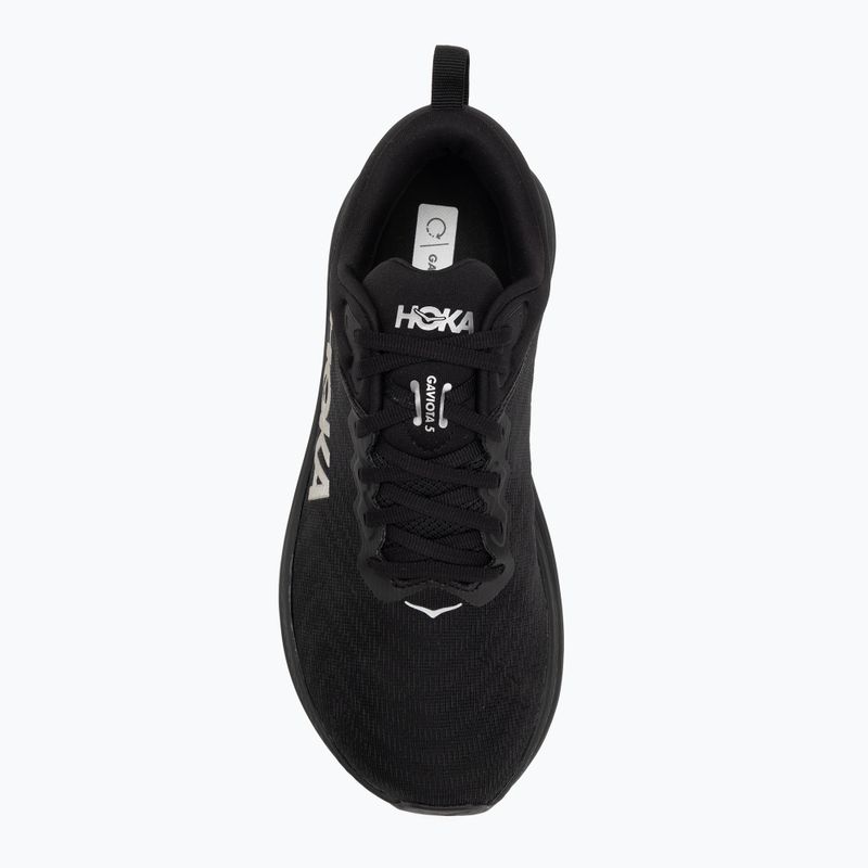 Vyriški bėgimo bateliai HOKA Gaviota 5 Wide black/white 5