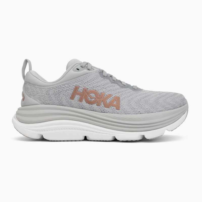 Moteriški bėgimo bateliai HOKA Gaviota 5 harbor mist/rose gold 2