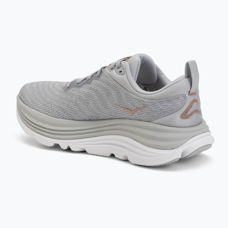 Moteriški bėgimo bateliai HOKA Gaviota 5 harbor mist/rose gold 3