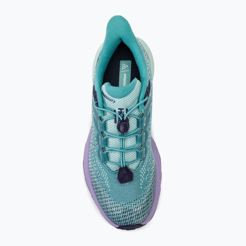 Vaikiški bėgimo batai HOKA Speedgoat 5 ocean mist/lilac mist 5