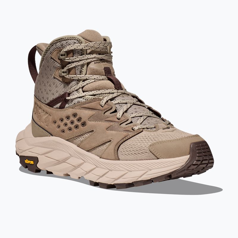 HOKA vyriški trekingo batai Anacapa Breeze Mid dune/oxford tan 11