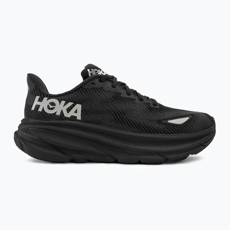 Moteriški bėgimo bateliai HOKA Clifton 9 GTX black/black 2