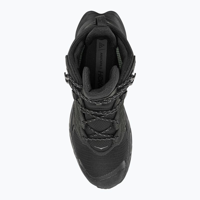 Vyriški trekingo batai HOKA Anacapa 2 Mid GTX black/black 6