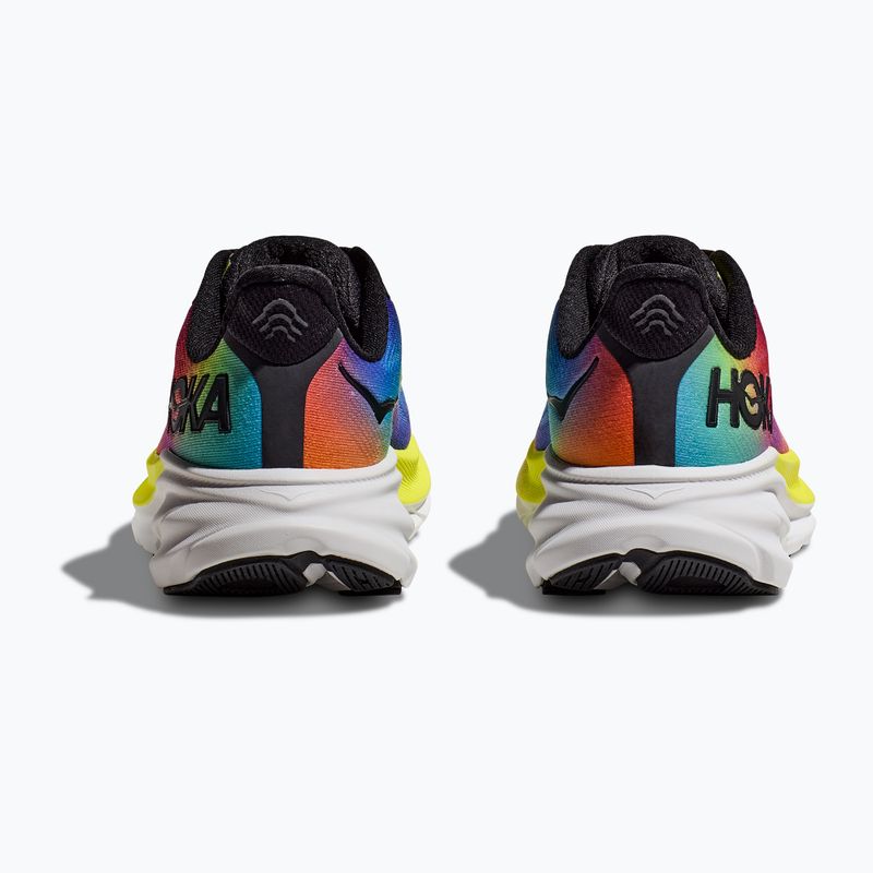 Vyriški bėgimo bateliai HOKA Clifton 9 black/multi 7