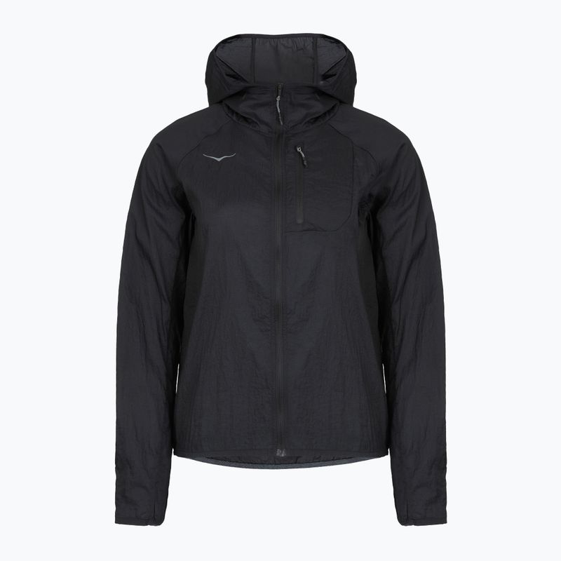 Moteriška bėgimo striukė HOKA Skyflow black 4
