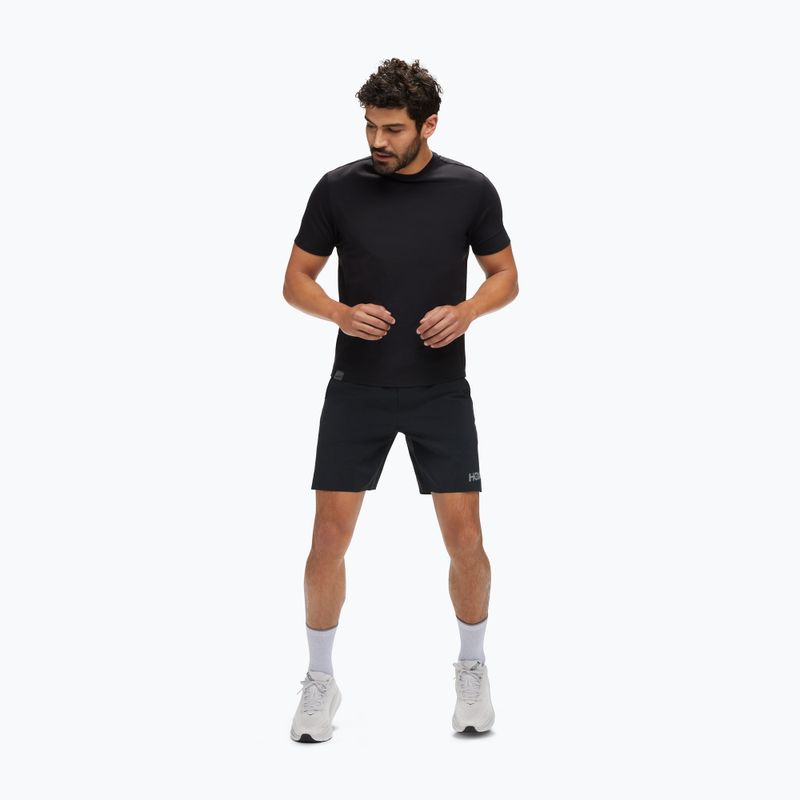 Vyriški bėgimo marškinėliai HOKA Essential Tee black 2