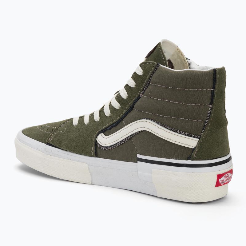 Batai Vans SK8-Hi Reconstruct olive camo 3