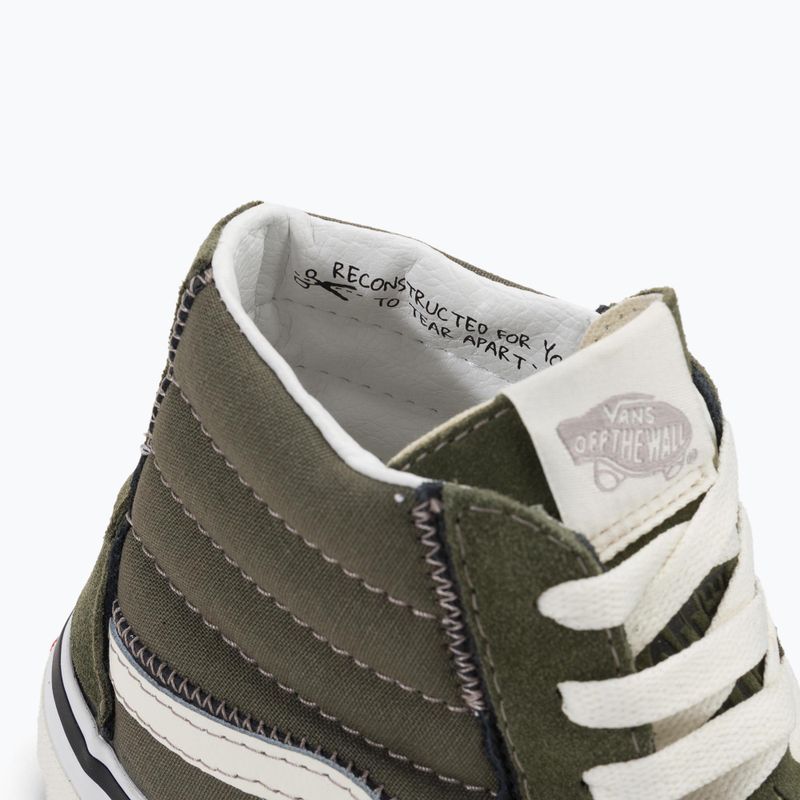 Batai Vans SK8-Hi Reconstruct olive camo 8