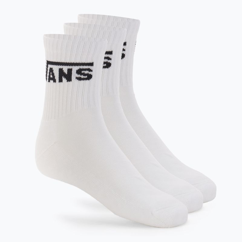 Vyriškos kojinės Vans Classic Half Crew 3 poros white