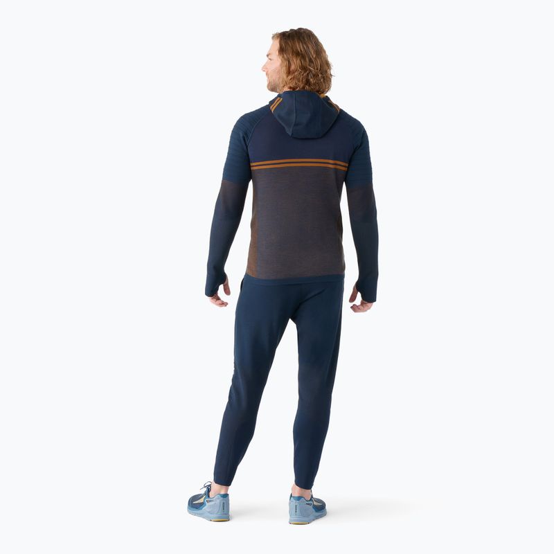 Vyriškas termo džemperis Smartwool Intraknit Merino Tech deep navy-fox brown 2