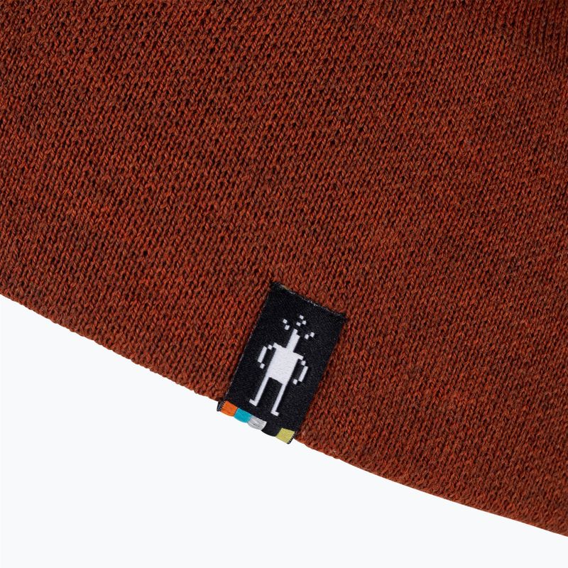 Žieminė kepurė Smartwool The Lid pecan brown heather 3