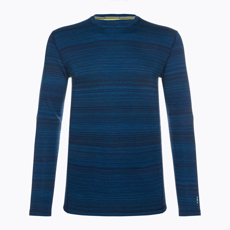 Vyriški termo marškinėliai Smartwool Merino 250 Baselayer Crew Boxed deep navy colr shift 3