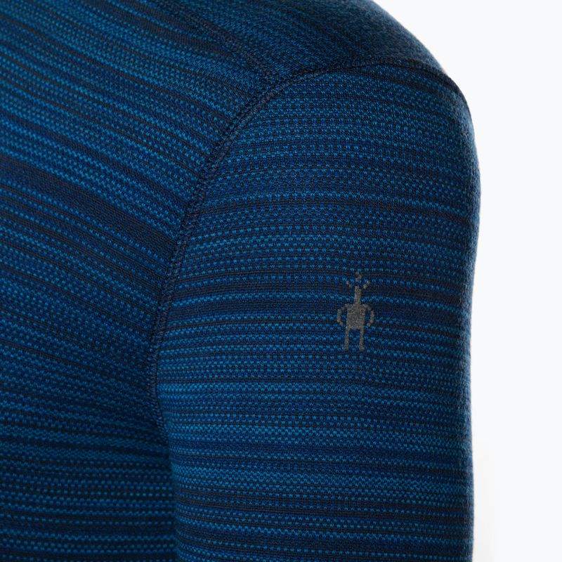 Vyriški termoaktyvūs marškinėliai Smartwool Merino 250 Baselayer Crew Boxed deep navy color shift 5