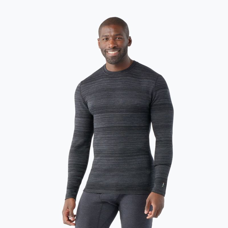 Vyriški termo marškinėliai Smartwool Merino 250 Baselayer Crew Boxed black color shift 6