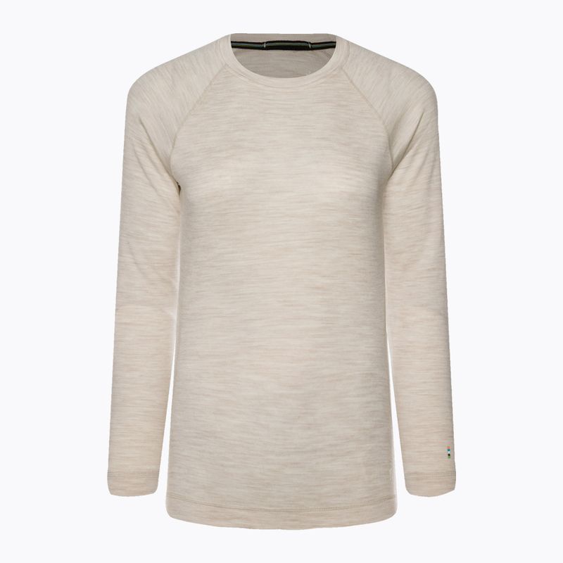Moteriški termoaktyvūs marškinėliai Smartwool Merino 250 Baselayer Crew Boxed almond heather 3