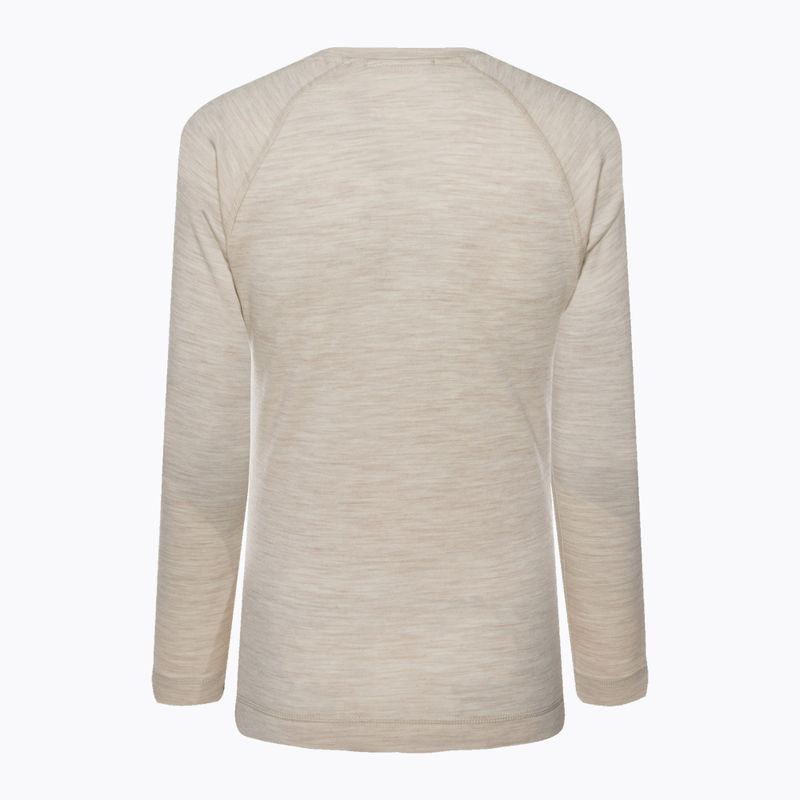 Moteriški termoaktyvūs marškinėliai Smartwool Merino 250 Baselayer Crew Boxed almond heather 4