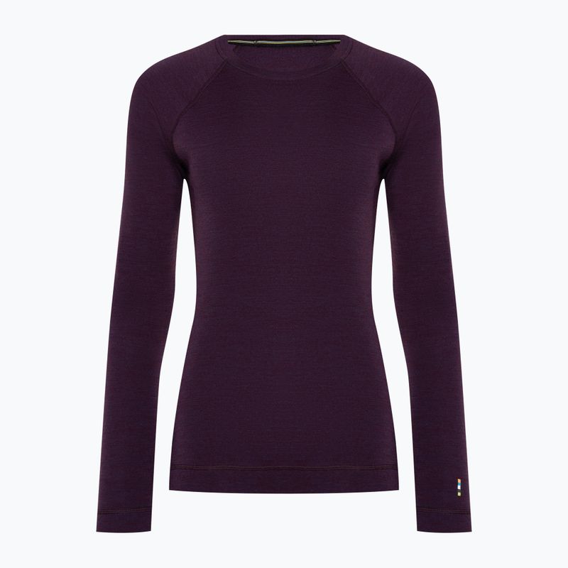 Moteriški termoaktyvūs marškinėliai Smartwool Merino 250 Baselayer Crew Boxed purple iris heather 3