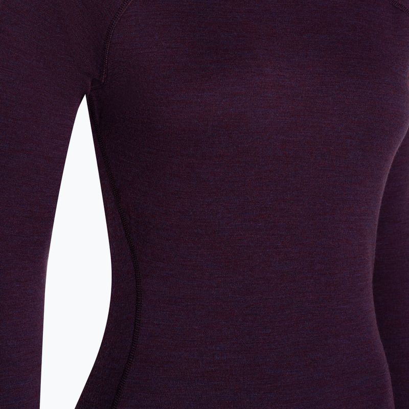 Moteriški termoaktyvūs marškinėliai Smartwool Merino 250 Baselayer Crew Boxed purple iris heather 5