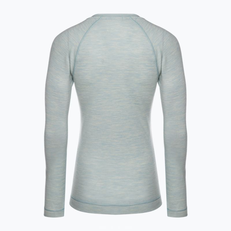 Moteriški termo marškinėliai Smartwool Merino 250 Baselayer Crew Boxed winter sky heather 4