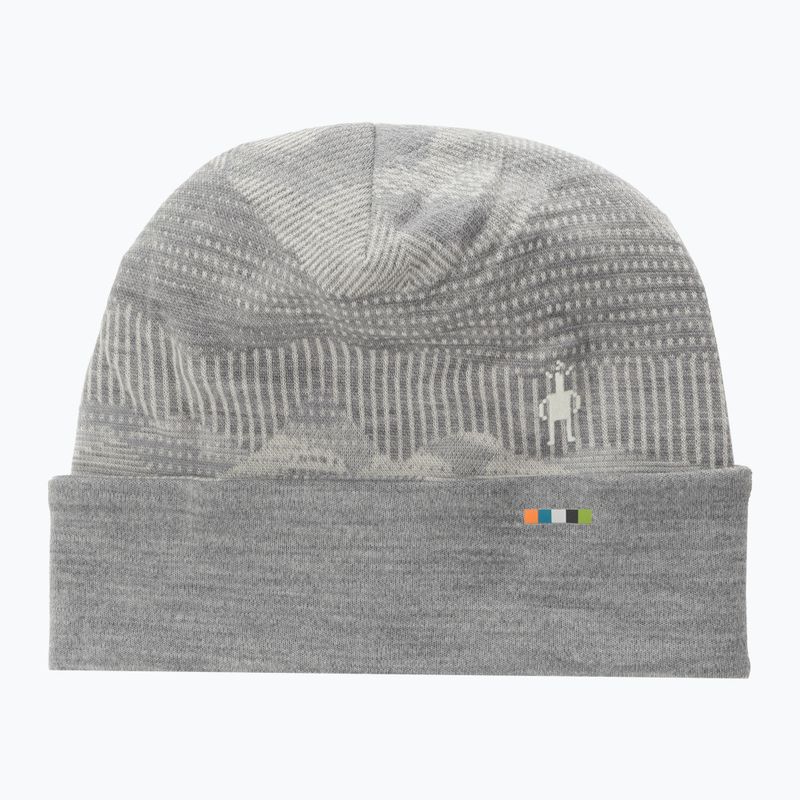 Kepurė Smartwool Merino Reversible Cuffed light gray mountain scape 5