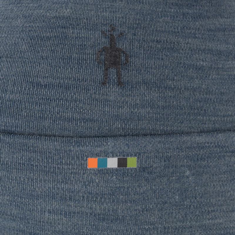 Kepurė Smartwool Merino Reversible Cuffed pewter blue heather 4