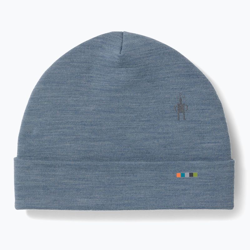 Kepurė Smartwool Merino Reversible Cuffed pewter blue heather