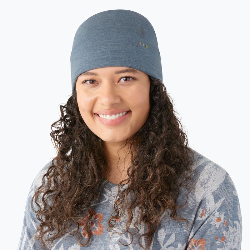 Kepurė Smartwool Merino Reversible Cuffed pewter blue heather 2