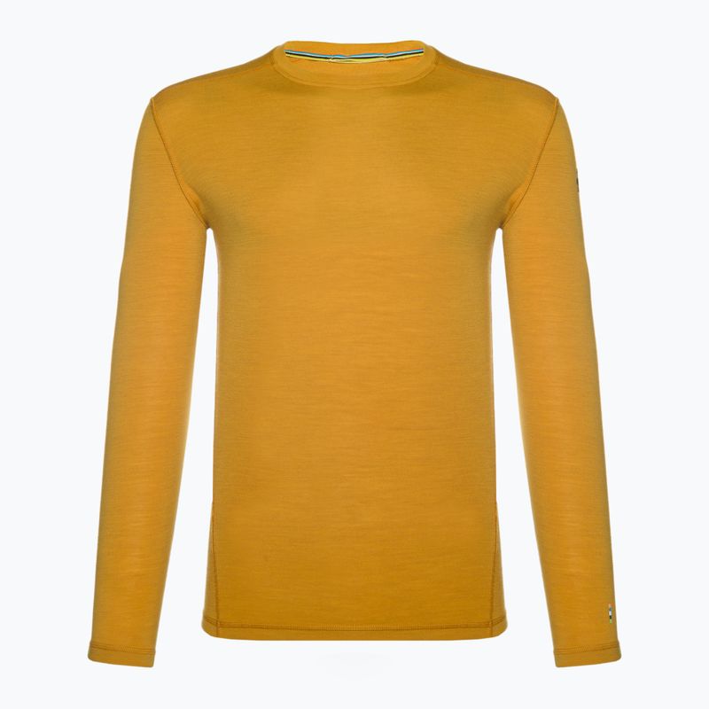 Vyriški termo marškinėliai Smartwool Merino 250 Baselayer Crew Boxed honey gold 3