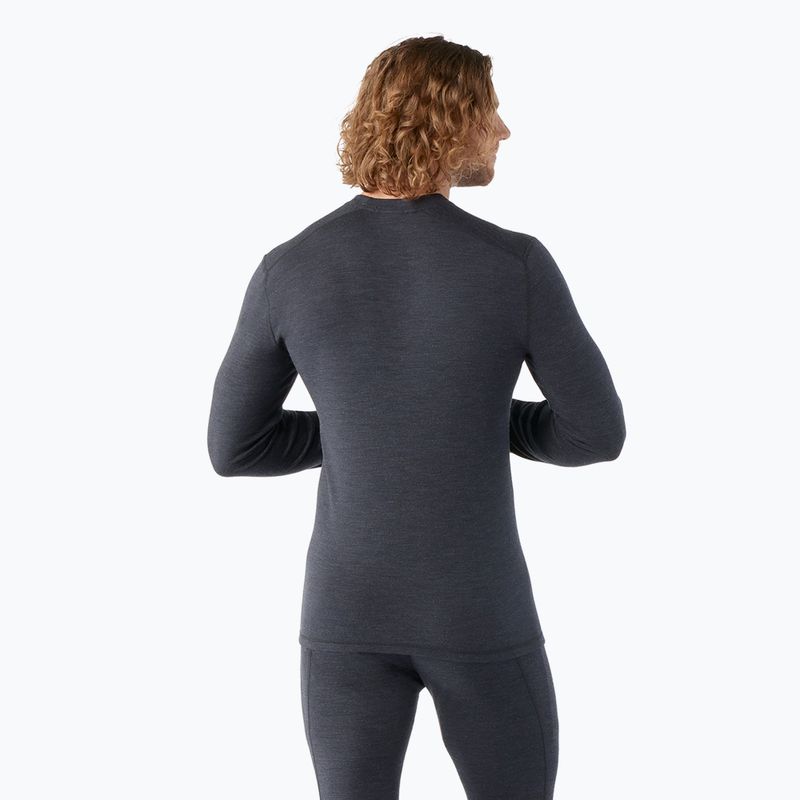 Vyriški termoaktyvūs marškinėliai Smartwool Thermal Merino Baselayer Colorblock Crew Boxed charcoal 2