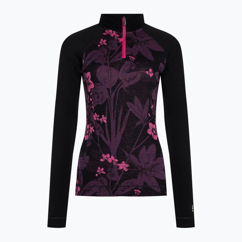Moteriški termoaktyvūs marškinėliai Smartwool Classic Thermal Merino Baselayer 1/4 Zip Boxed purple iris 3