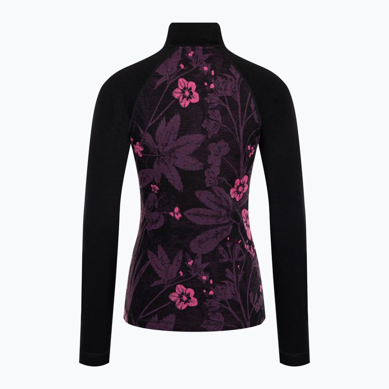 Moteriški termoaktyvūs marškinėliai Smartwool Classic Thermal Merino Baselayer 1/4 Zip Boxed purple iris 4