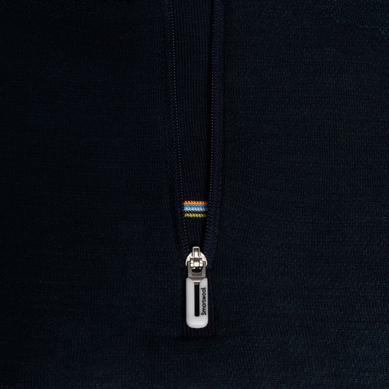 Moteriški termoaktyvūs marškinėliai Smartwool Intraknit Thermal Merino Baselayer Colorblock 1/4 Zip navy 6