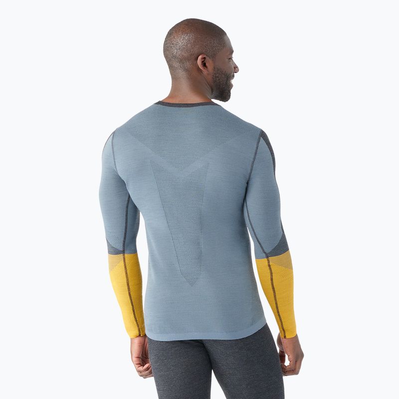 Vyriški termoaktyvūs marškinėliai Smartwool Intraknit Thermal Merino Baselayer Colorblock Crew charcoal 2