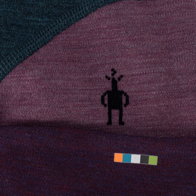 Žieminė kepurė Smartwool Thermal Merino Colorblock twilight blue heather 3