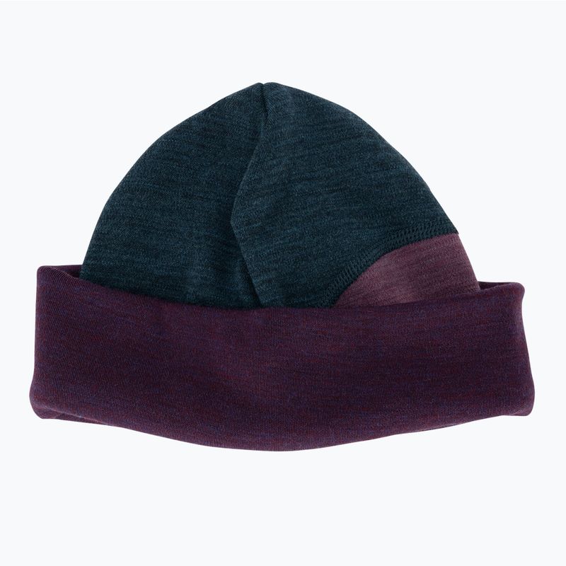 Žieminė kepurė Smartwool Thermal Merino Colorblock twilight blue heather 4