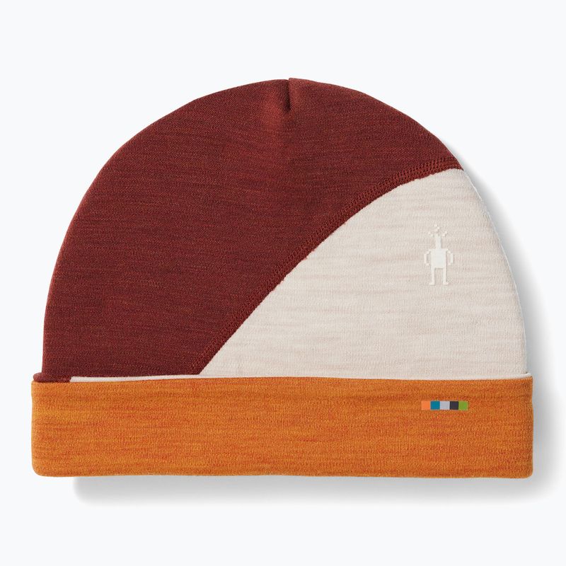 Žieminė kepurė Smartwool Thermal Merino Colorblock marmalade heather