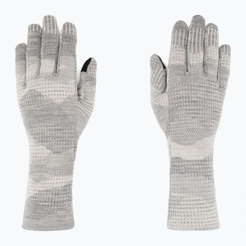 Žygio pirštinės Smartwool Thermal Merino light gray mountain scape 3