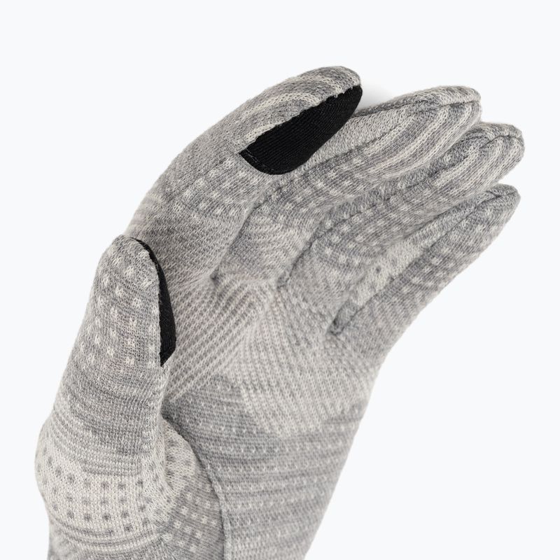 Žygio pirštinės Smartwool Thermal Merino light gray mountain scape 4