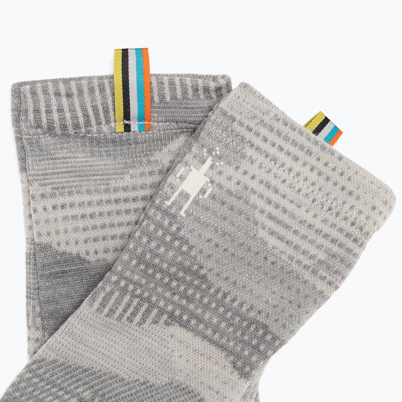 Žygio pirštinės Smartwool Thermal Merino light gray mountain scape 5