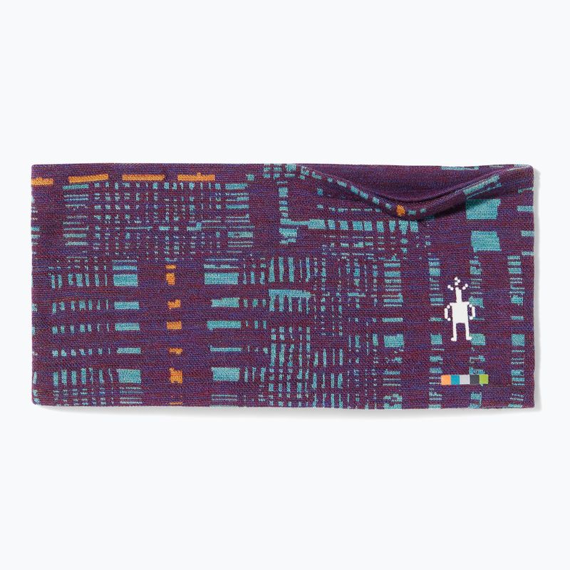 Galvos juosta Smartwool Thermal Merino Reversible purple iris digi plaid