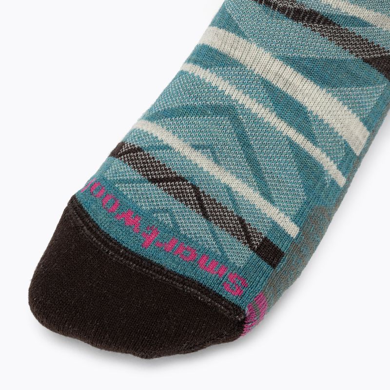Moteriškos kojinės Smartwool Hike Light Cushion Under The Stars Crew cascade green 3