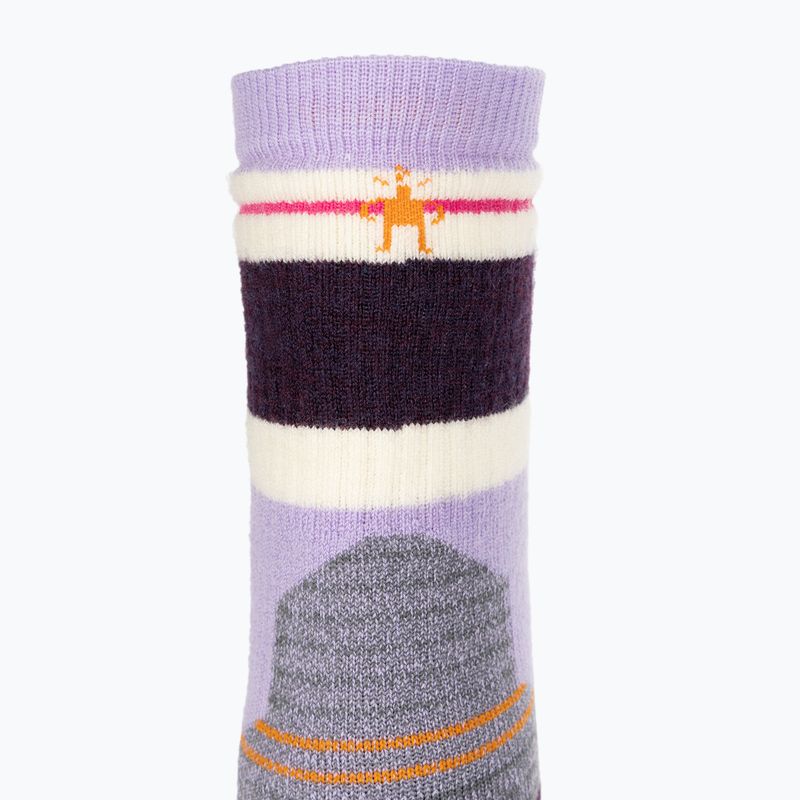 Moteriškos trekingo kojinės Smartwool Hike Full Cushion Saturnsphere Crew ultra violet 3