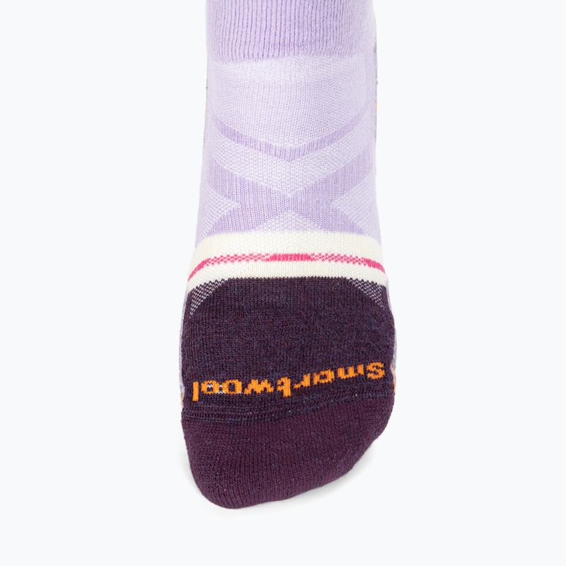 Moteriškos trekingo kojinės Smartwool Hike Full Cushion Saturnsphere Crew ultra violet 4