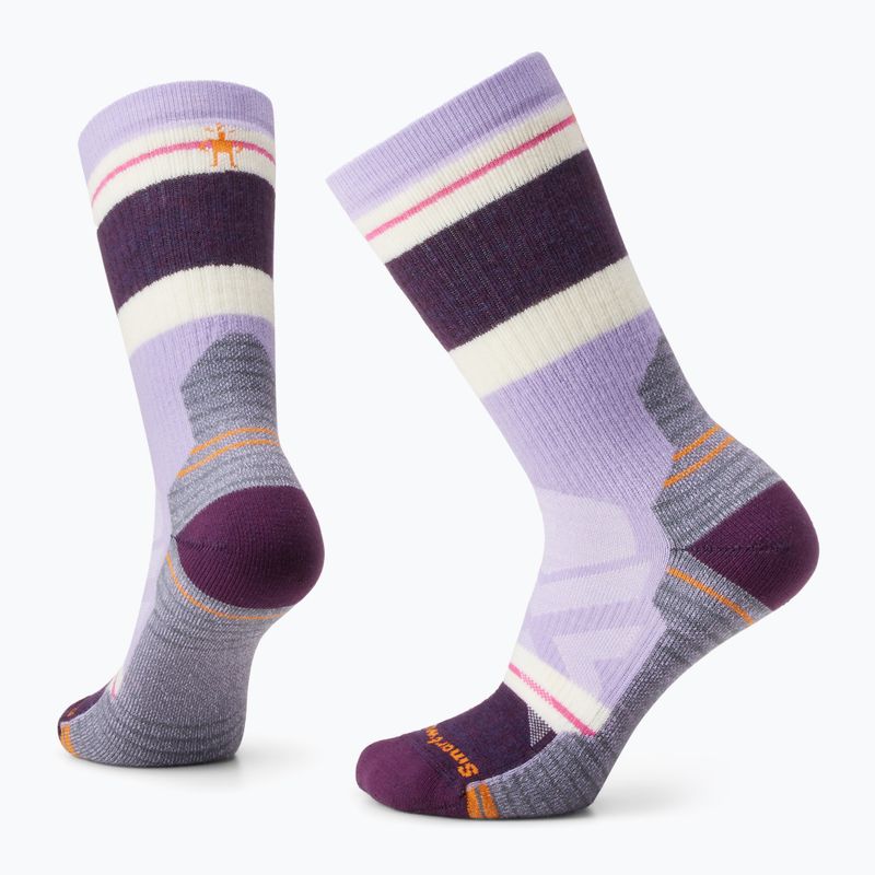 Moteriškos trekingo kojinės Smartwool Hike Full Cushion Saturnsphere Crew ultra violet 8